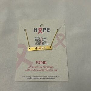 Hope Necklace Gold